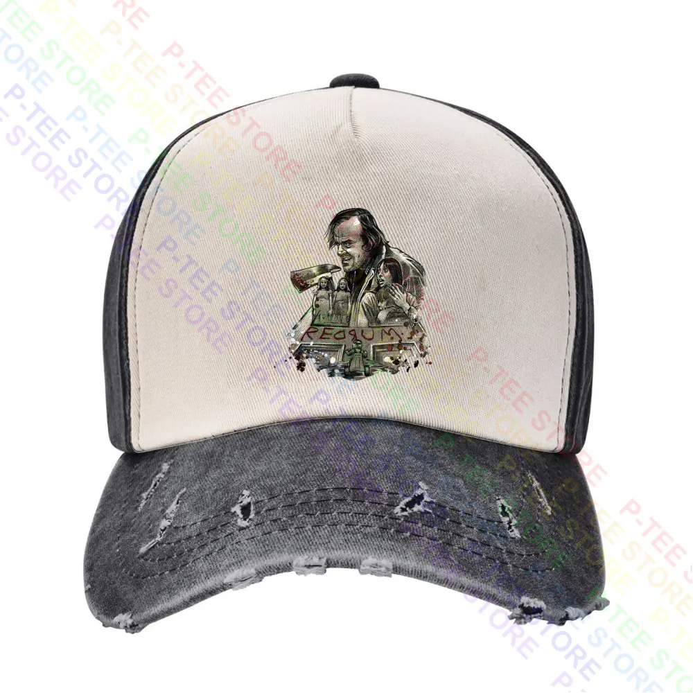 

Nwotgray Jack Nicholson Shiningrum Horror Baseball Cap Snapback Caps Knitted Bucket Hat