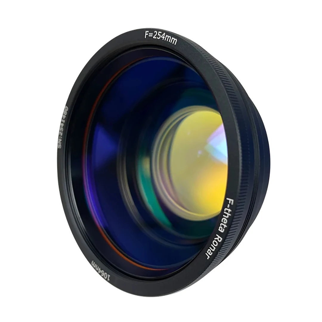 Lente Ronar f-theta de longitud de onda de Singapur, 1064nm, para máquina de marcado láser, 70x70mm, 110x110mm, 175mm x 175mm, 200mm x 200mm, 300x300mm