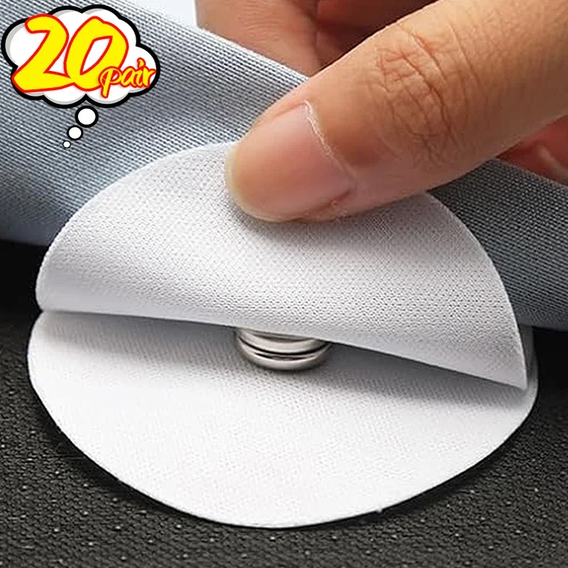 1/20Pairs Duvet Cover Snaps Clips Anti-slip Ironing Quilt Corner Fasteners Cloth Anti-wrinkle Fixed Buttons DIY Sewing Supply