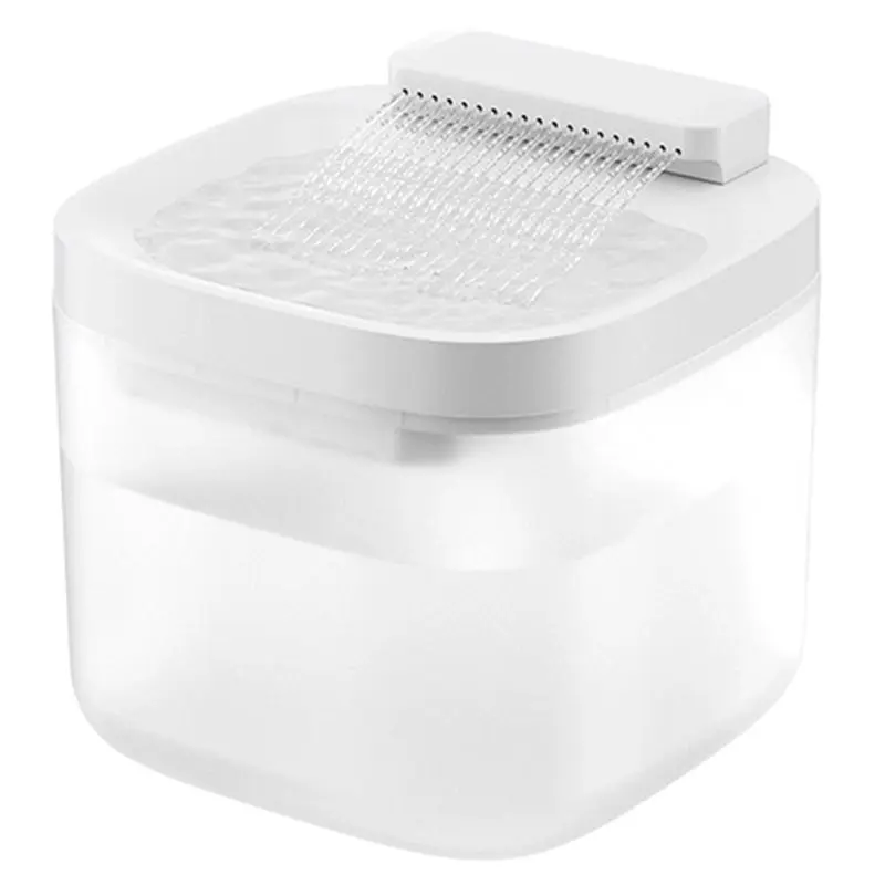 ABKS-Large Capacity Automatic Cat Water Dispenser, Circulating Filter Silent Pet Dog Water Dispenser, Fountain Feeder