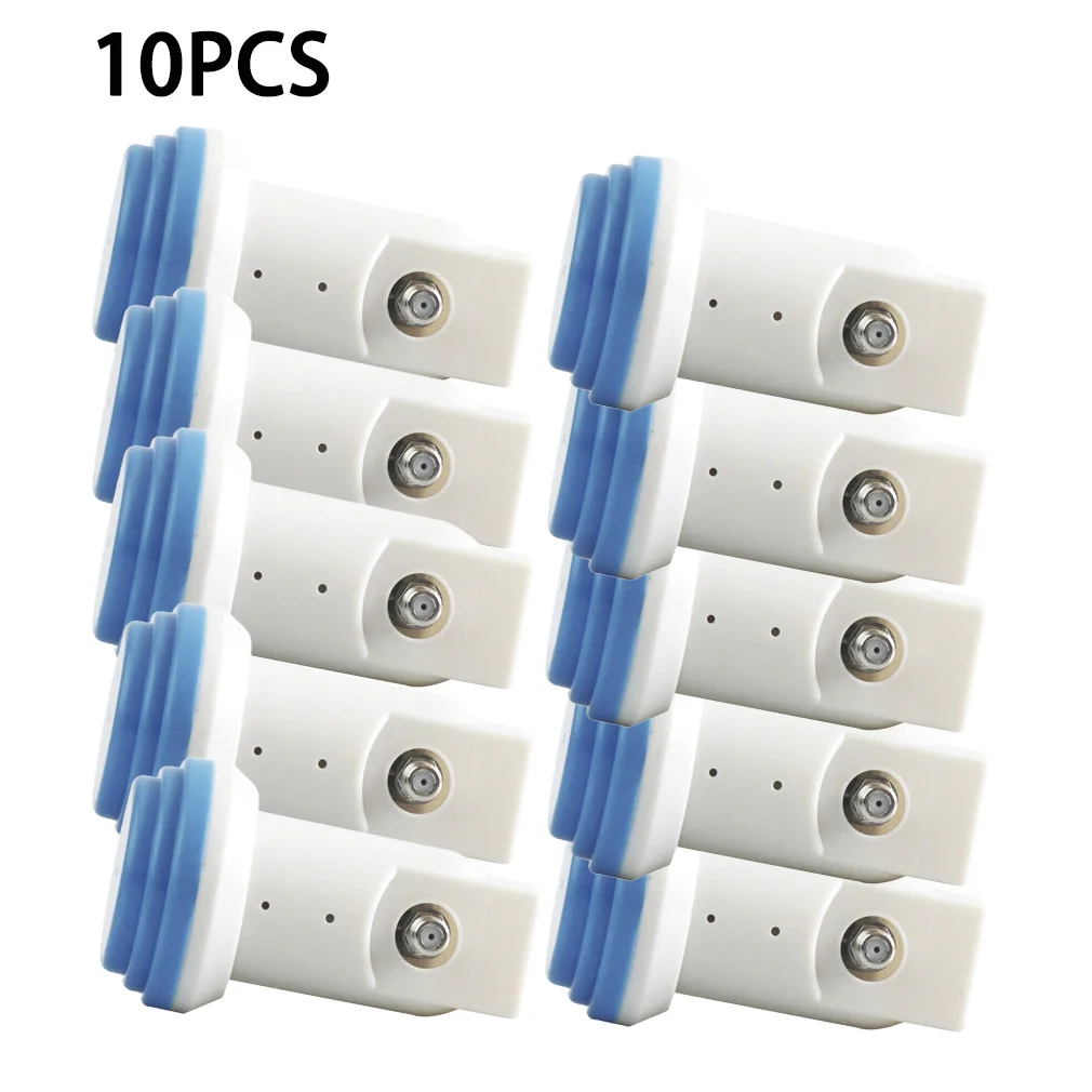 10PCS Universal L9.75/10.6 KU Band Single LNB HD Satellite TV Receiver Best Signal Digital KU Lnb Waterproof Satellite Dish LNB