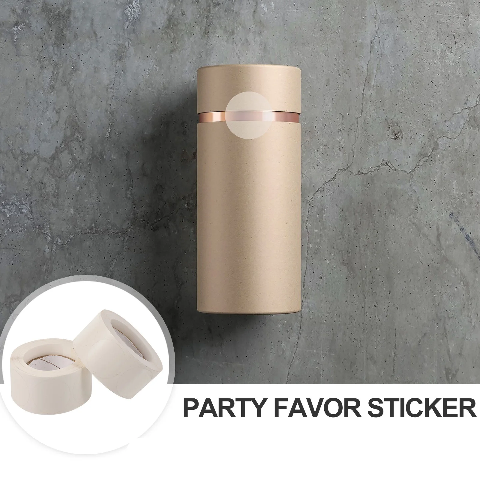 1000 قطعة من ملصقات الختم المستديرة الشفافة للتغليف DIY جرة الحرفية ختم حقيبة الخبز كوكي علاج التفاف لصالح العلامة ملصق