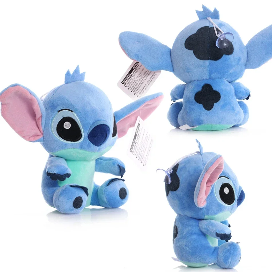 25cm 22cm 12.5cm Stitch Angel Plush Cute Anime Cartoon Toys Dolls Plush Car Desk Decoration Birthday Gifts For Children Kid Fan