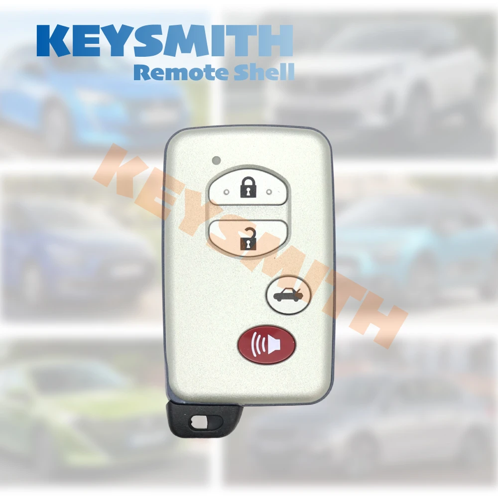 KEYSMITH Key Shell Case for Toyota Corolla Camry Avalon Prius RAV4 Highlander 4Runner Land Cruiser