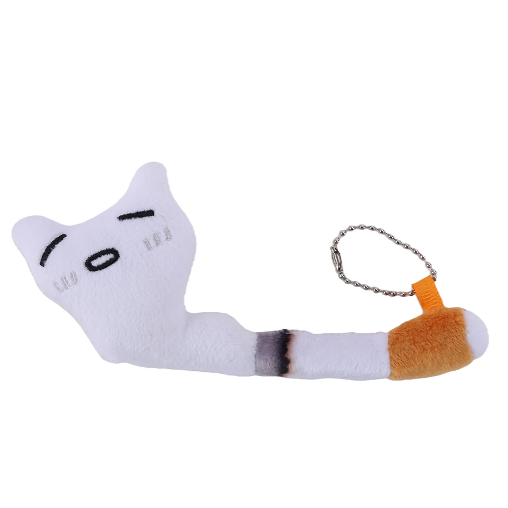 Uroczy Duży Elf Dymny Zawieszka Pluszowa Zabawka Brelok Papieros Kot Wypchany Breloczek Zawieszka Zabawki Ozdoby do Plecaka Torby Samochodu Prezenty