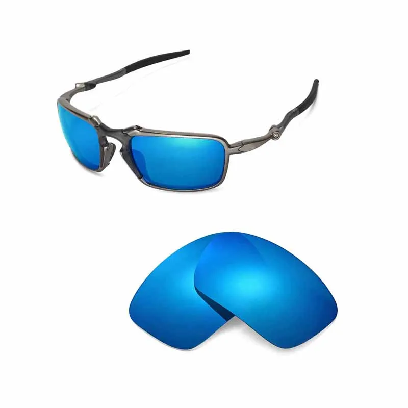 

Walleva Polarized Replacement Lenses for Oakley Badman Sunglasses OO6020