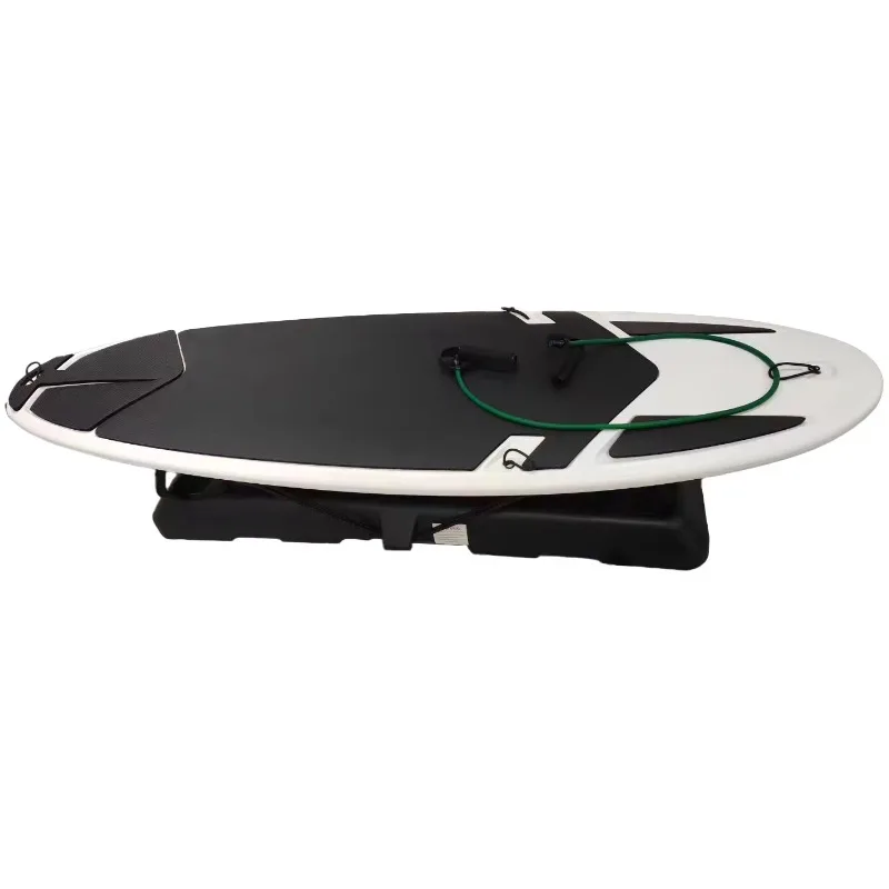 

New Surfing Indoor or Outdoor with Balance Balls and Non-slip Stand up Inflatable Paddle Board Indoor Surf Machine for Gym