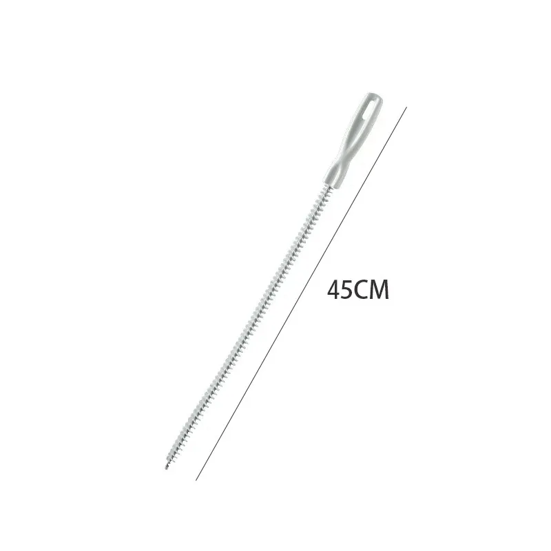 1-10 PCS Household Drain Cleaning Tool For Hair And In The Kitchen Bathroom Washbasin Anti Clogging Cleaning Rod Pipe Unclogger