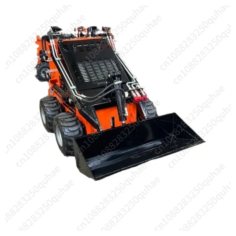 Small Skid Steer Loader, Double Valve EPA Certified Model 380 Wheel Loader