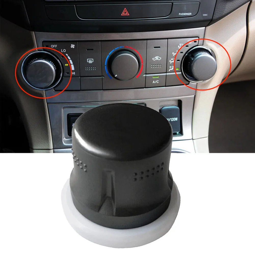 

Control Knob Direct Replacement Control Knob Cover Air Conditioning Plastic Plug-and-play 1pc 55925-0E050 For Toyota