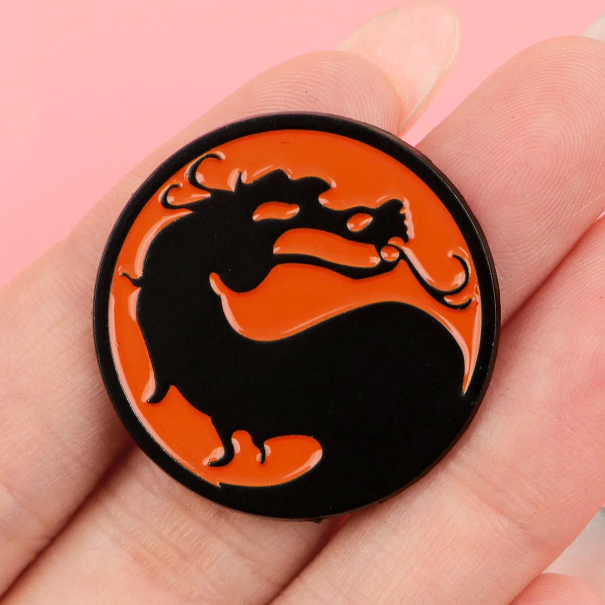 mortal kombat pins Badge Tinplate Game Character Button Pin Gamer Gifts