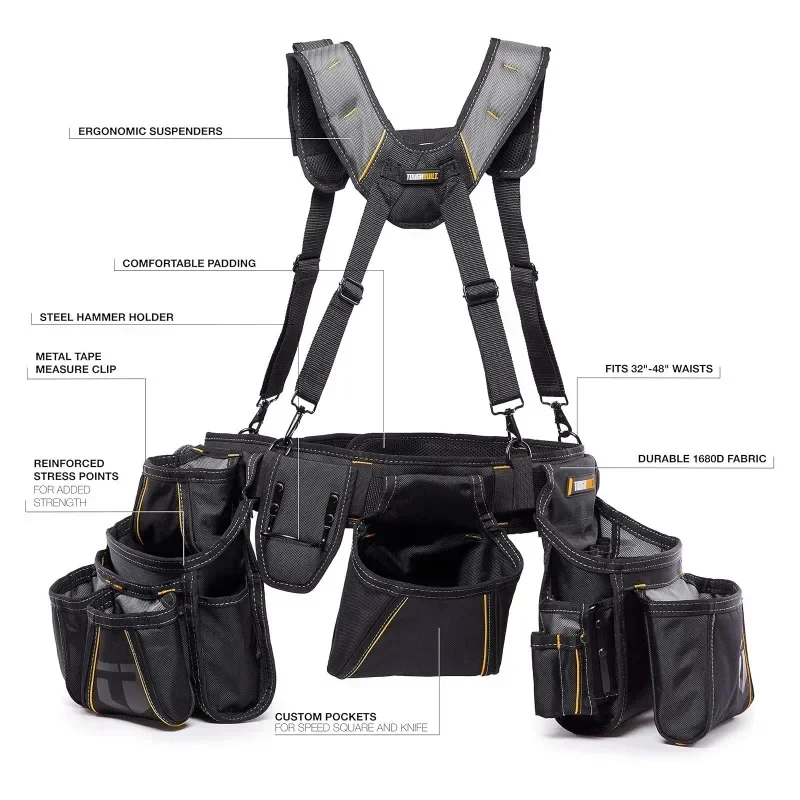 ToughBuilt TB-301-6 Pro Framer Suspension Rig Tools TOUGHBUILT Packaging Bag