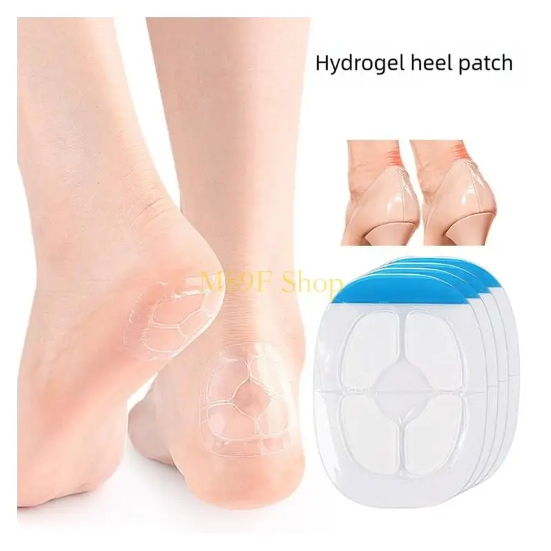M89F 10 Recyclable Water Cream Foot Cushions Unscented Bubble Prevention Tape Suitable