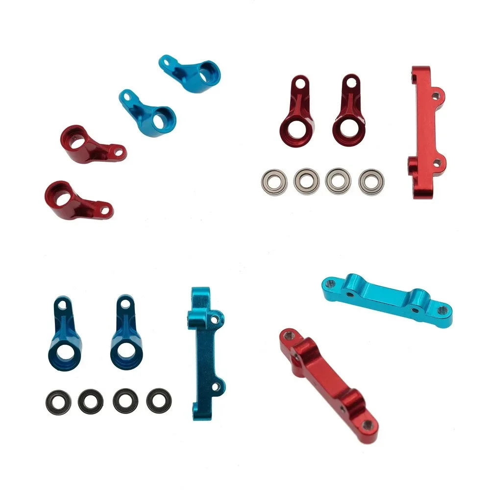 Aluminum Upgrade Parts For 1/18  Mini T 2 0 2WD Stadium Truck RTR RC Car Stub Axle Lower Suspension Arms Durable