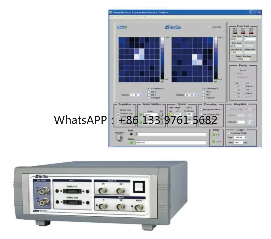 

Compatible With Pmt Apd Sipm Mppc and Other Multi Channel Detectors Data Collector Iqsp480 Photoniq Data Acquisition System