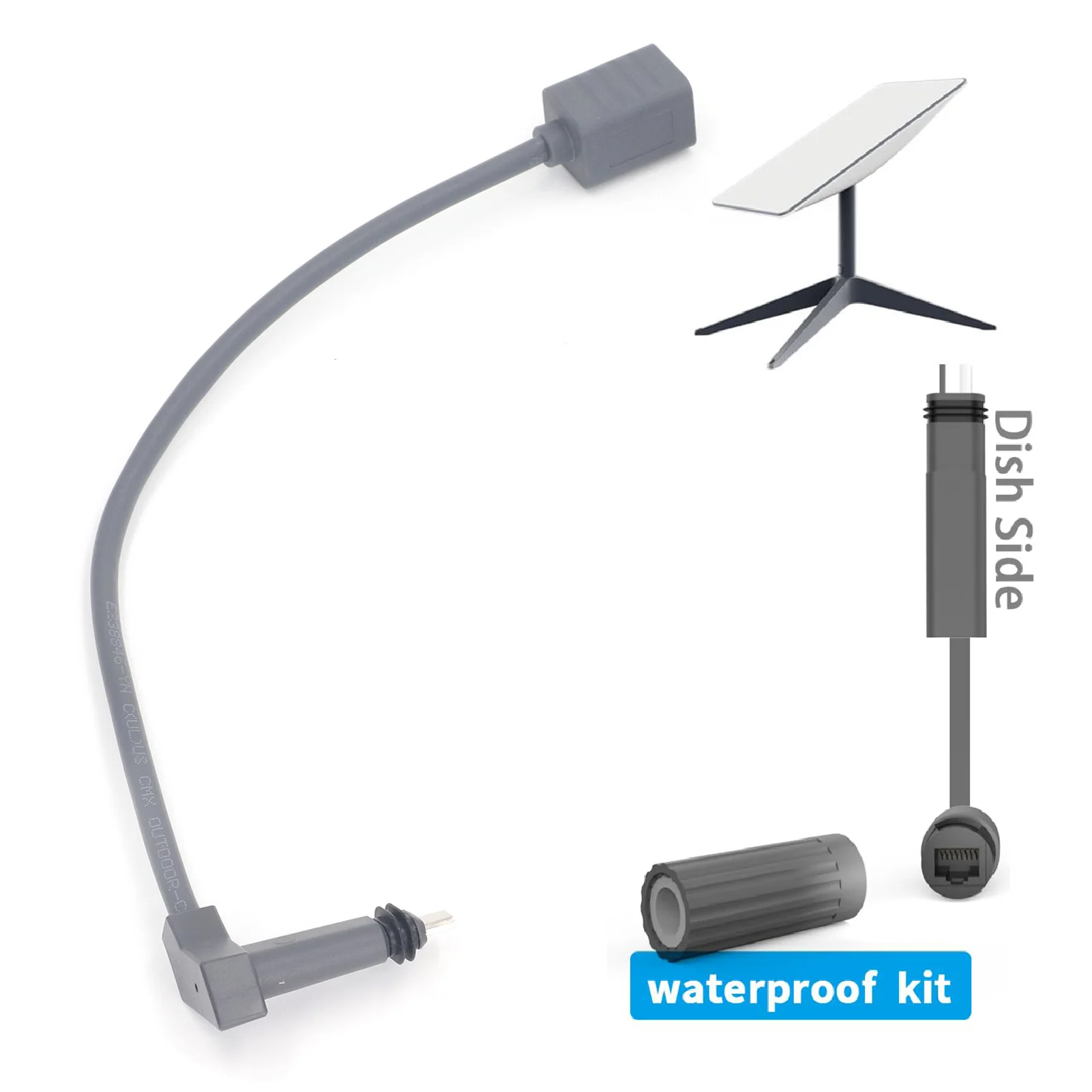 SPX Plug To RJ45 Adapter SPX To RJ45 Connector Increase Modification Potential Stable Connection Waterproof for Indoor Outdoor