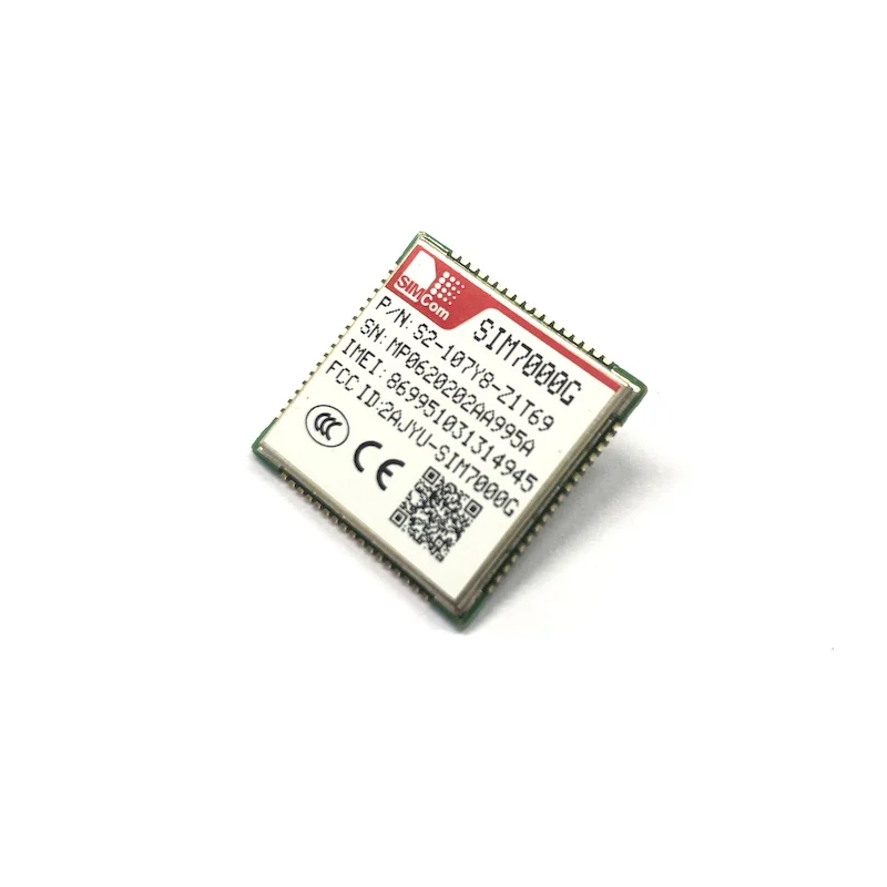 

Новый модуль SIM7000G eMTC/NB-IoT/EDGE от SIMCOM, серия SIM7000, SIM7000G LCC, конкурентоспособен с SIM900 и SIM800. ﻿