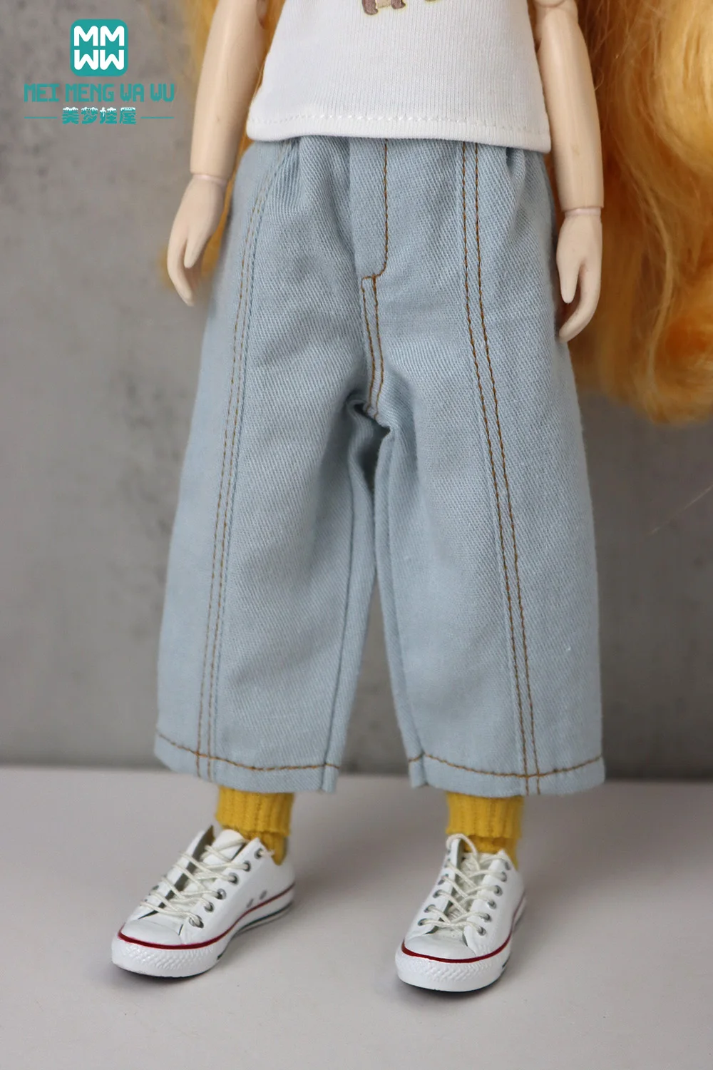 

Одежда для куклы мини модные повседневные джинсы 28 см Blyth amazon OB22 OB24 игрушки подарок