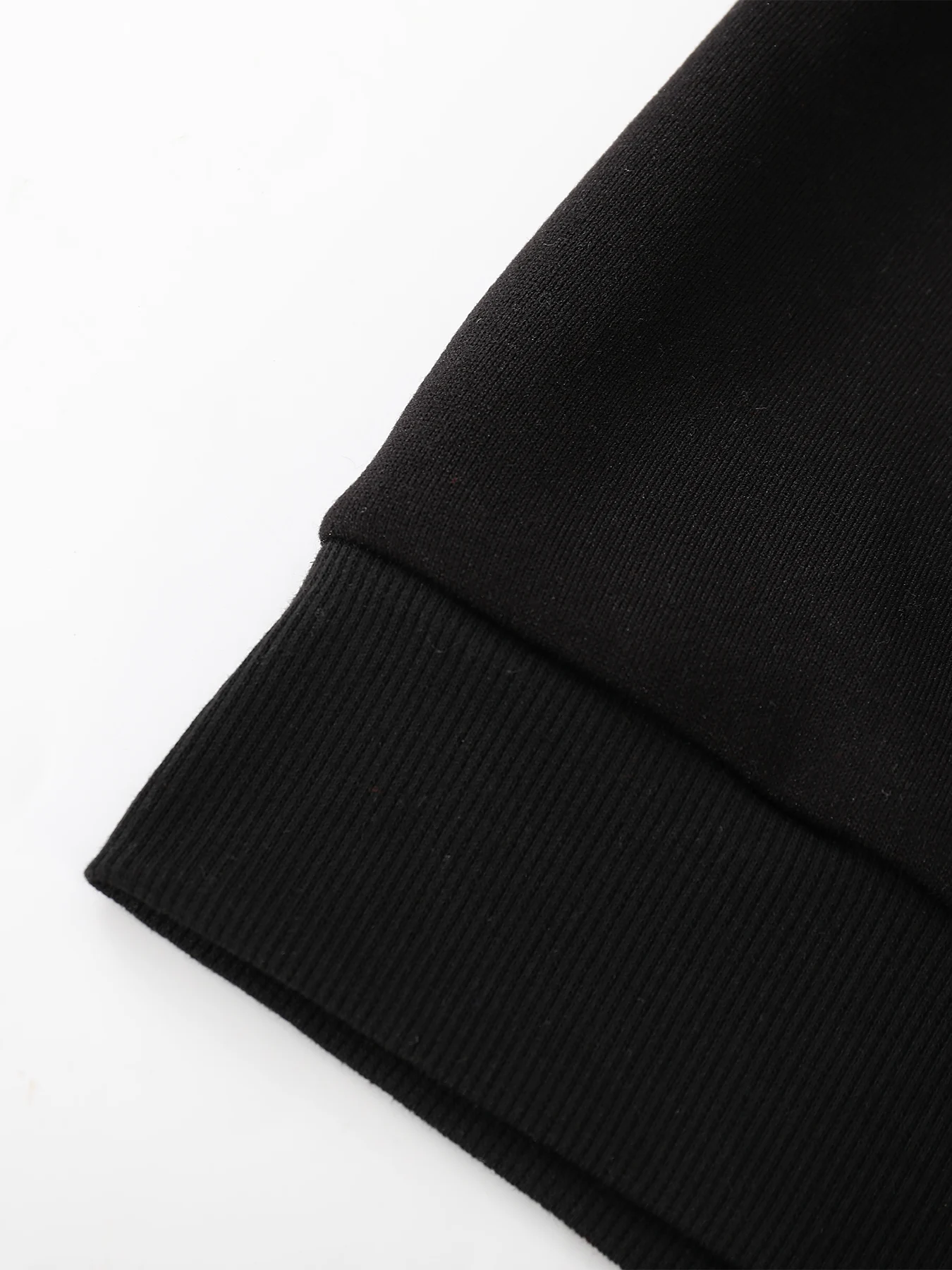 طقم هوديي أسود للرجال بحروف هيكل عظمي وطباعة مزدوجة على طراز الشارع سروال كاجوال رائع بدلة يومية مكونة من قطعتين للرجال #6