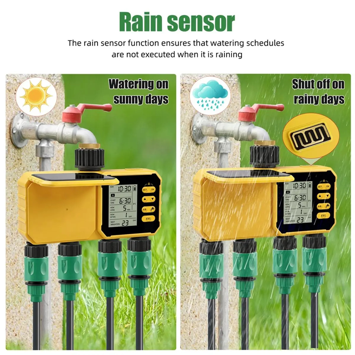 a89z]-solar-powered-water-timer-4-zone-irrigation-controller-with-rain-sensor-automatic-for-lawn-garden-livesto-no-app