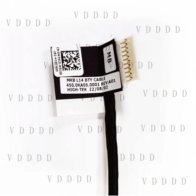 L... 10pcs For Dell Latitude 3410 3510 laptop Battery Cable Part Line 0W7KC0 450.0KA05.0001