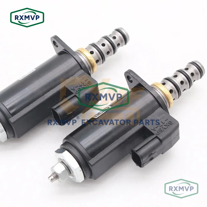 Good YN35V00052F1 KDRDE5K-31/30C50-123 Solenoid Valve For Kobelco SK200-8 SK300-8 Excavator Parts