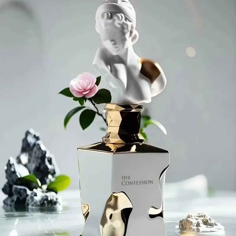 

Lattafa Her Confession – Ваниль, цветы, янтарь, мускус – туалетная вода Женский стойкий аромат, 3,4 унции/100 мл Хэллоуин,