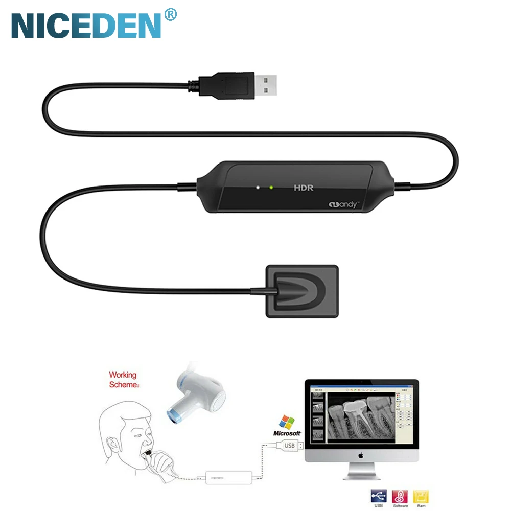 

Den tal Intraoral System Digital HDR-500A HDR-600A X-Ray cam era Rvg Den tal Sensor Image