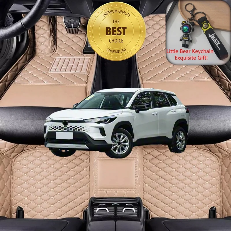 Customized Fit for Toyota Corolla Cross XG10 Car Floor Mats Luxury Car Accessories Auto Carpet Liner Mats Left/Right-hand Drive