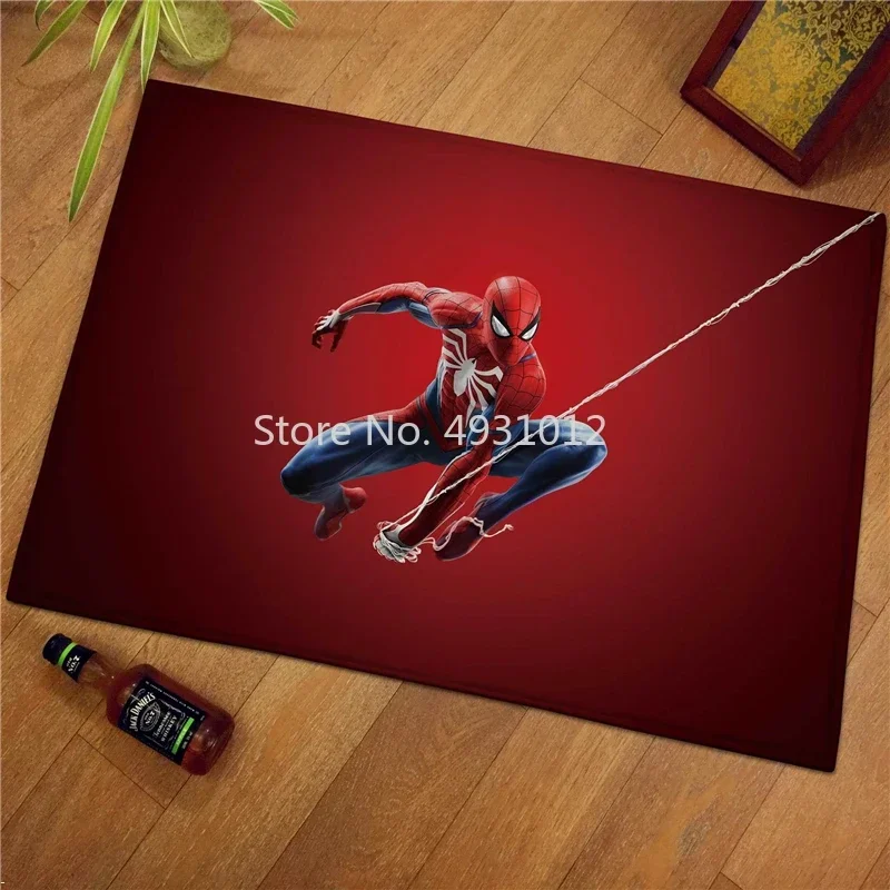 أنيمي معركة بطل قفزة سبايدرمان البساط للطفل أطفال غرفة نوم غرفة المعيشة السجاد سجادة ضد الإنزلاق ديكور أرضية المنزل #4