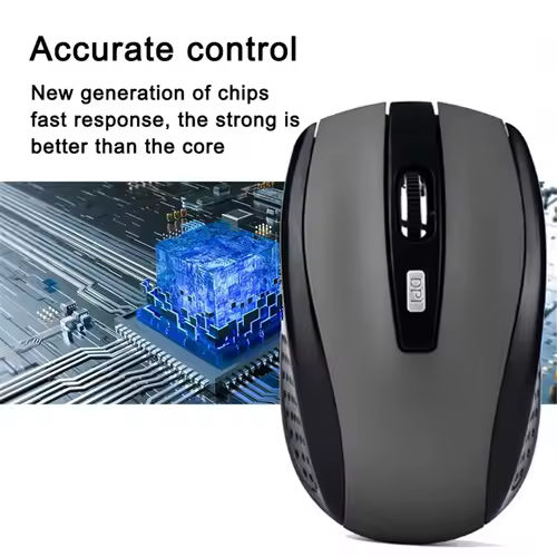 Wireless Mouse Silent Mouse 2.4G Portable Mobile Optical Office Mouse Adjustable DPI Levels for Notebook PC Laptop MacBook - Image 5