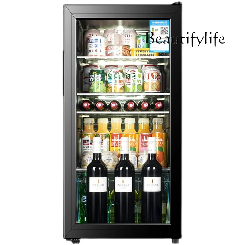 Sheng Home Office Small Refrigerator Refrigerated and Fresh Fruit Display Cabinet