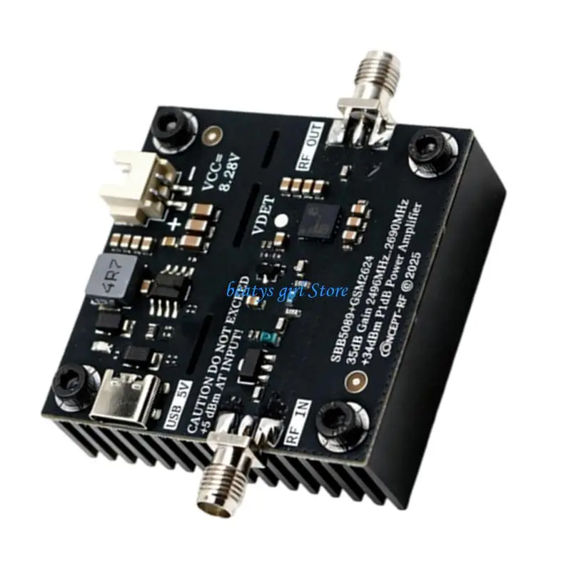 

C7AB 2.4GHz Radio Frequency Amplifier Wide Band 2300 2700MHz For Home Automation