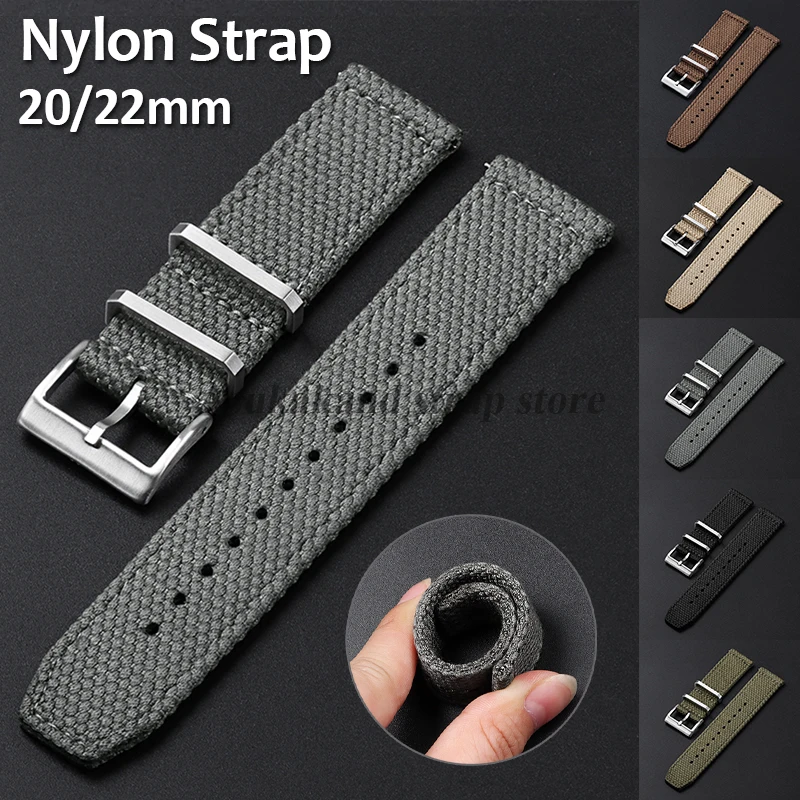 Canvas Strap Watch - 20mm 22mm Hochwertiges Nylon-Uhrenarmband für Huawei,
