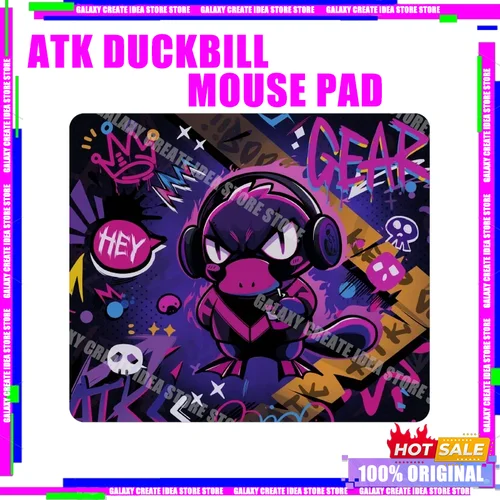 Imagen 1 del producto Nuevo Atk DUCKBILL alfombrilla de equilibrio de escritorio profesional superficie lisa de aire alfombrilla de mesa deportes transferencia de calor alfombrilla de ratón para juegos accesorio