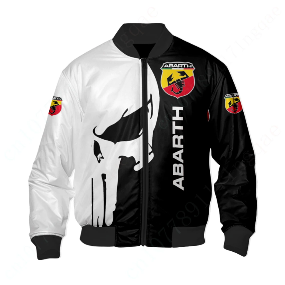 

Abarth Thick Coats Harajuku Parkas Windbreaker Bomber Jacket 3D Jackets Techwear Baseball Uniform Jackets For Men's Clothing