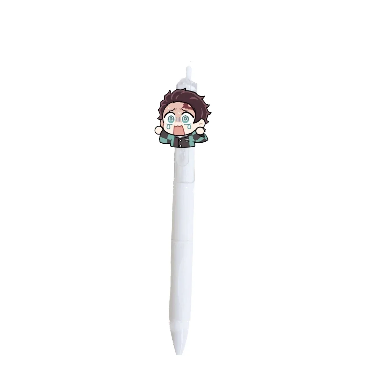 Bolígrafo de 0,5 Mm para Demon Slayer Kamado Tanjirou, bolígrafo para estudiantes, juego de dibujo para exámenes, figura de dibujos animados de Anime, pincel, suministros de estudio, regalo