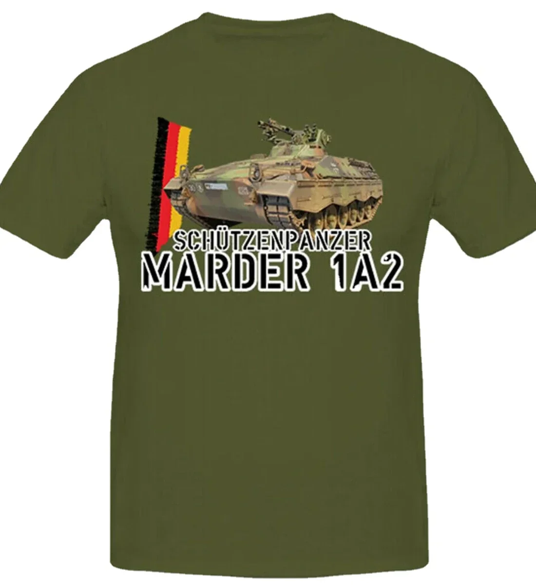 Protective armor Marder 1A2 Panzer Panzergrenadiere Bund Men T Shirt
