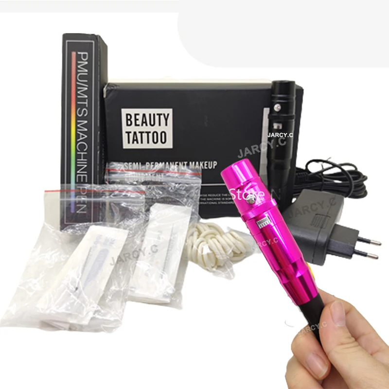 Tattoo Permanente Make-Up Pen Machine Wenkbrauw Make-Up Tattoo Machine Wenkbrauwen Lip Tattoo Gun Microblading Wenkbrauw Pen Beginner