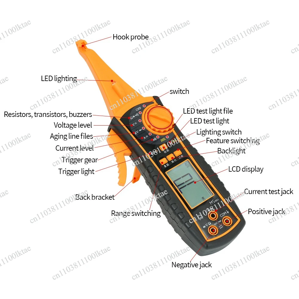Automobile Multimeter Line  Pen Road Detector Circuit Tester