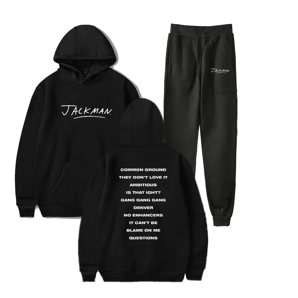 

Jack Harlow Merch Trendy Hoodies Set Hoodie Pants Two-Piece Pullover Men Women Clothes Suitable for Daily Wear