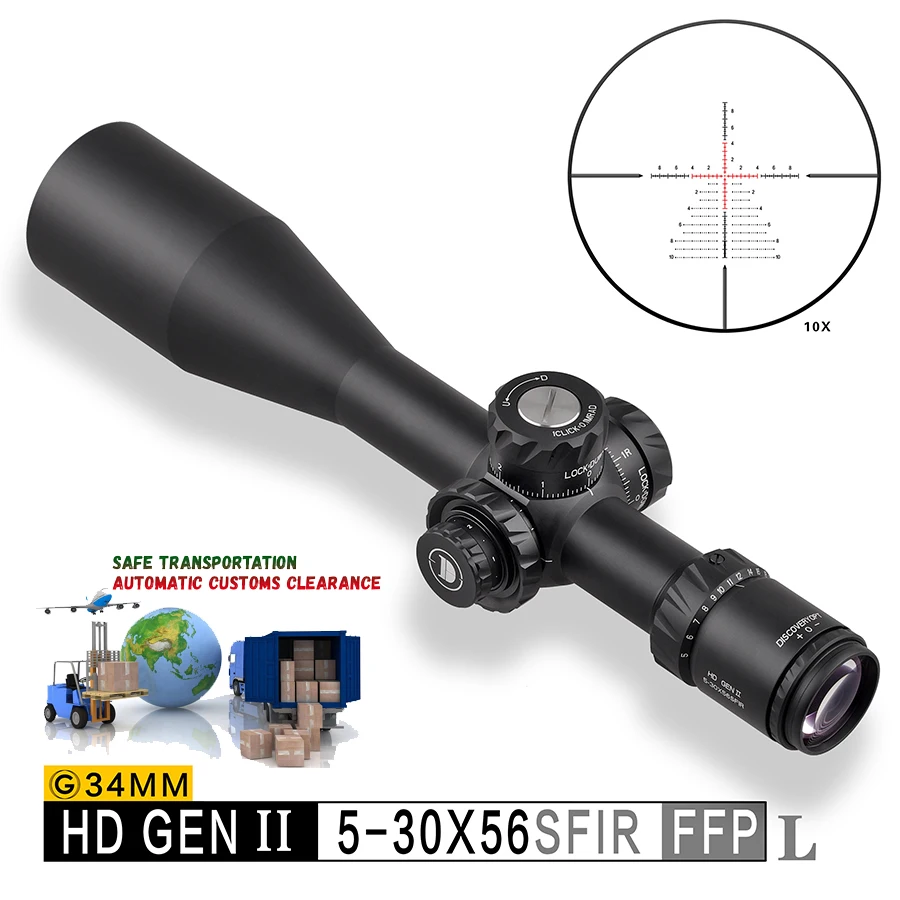 

Discoverer HD-GEN2 5-30*56SFIR front-mounted, tension-locking, 34MM tube diameter outdoor telescope