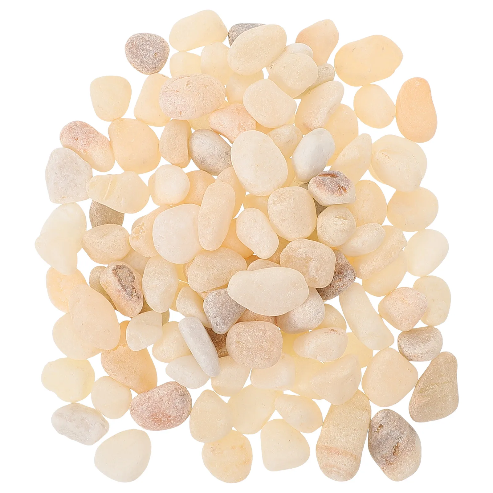 

Fish Tank Bottom Sand 1lb 8-10mm Aquarium Stones Decorative Pebbles for Planters Gravel Crafts Succulents Bonsai Garden