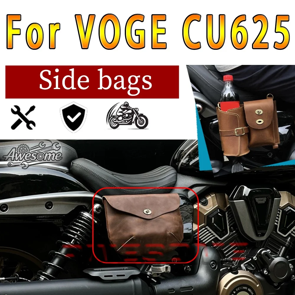 Modified Side Bag For Fit VOGE CU625 Side Water Bottle Bag And Phone Bag