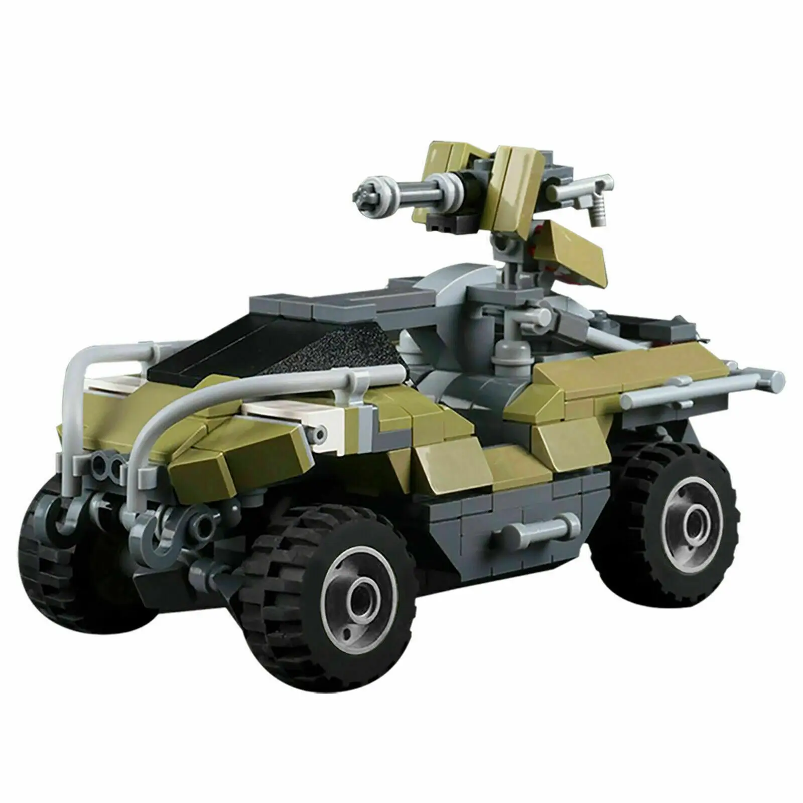 

UNSC M12 Force Application Vehicle (M12-FAV) 343 Pieces Building Toys MOC Build