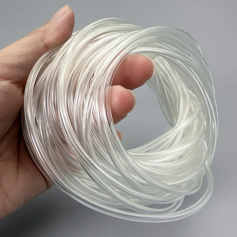 High Quality Clear PVC Hose Transparent Capillary Tube ID 0.5 0.8 1-3mm Water Small Hose Anti-Tearing Anti-Bending for Lab Use