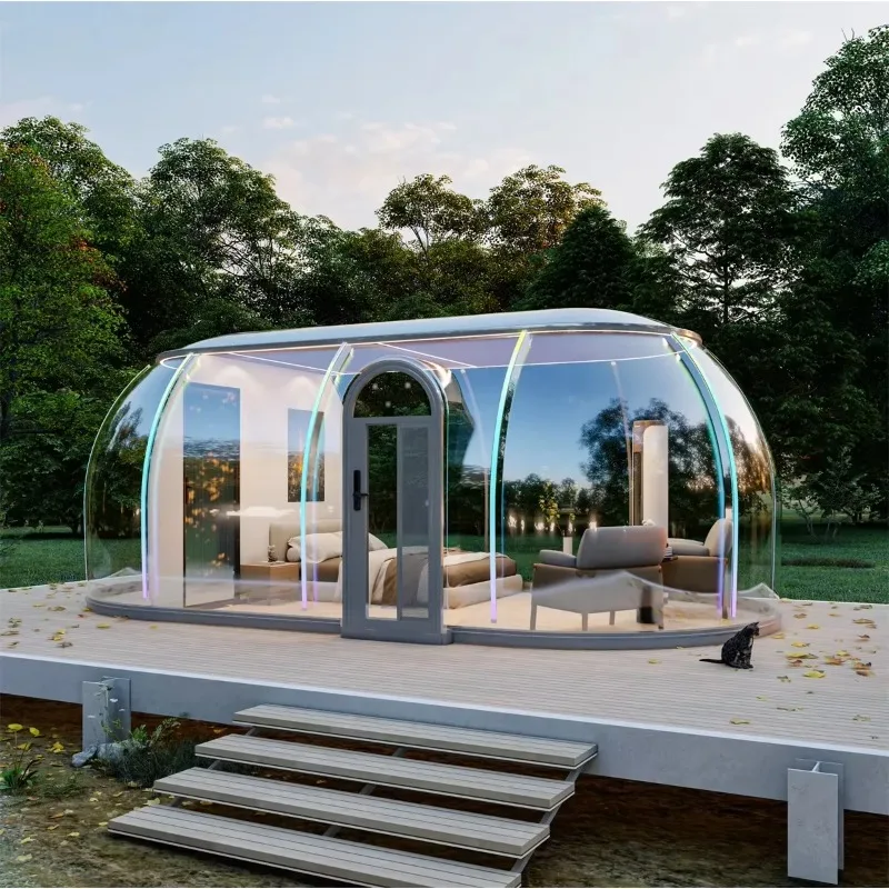 

Geodesic Dome House Kits - Prefab Eco Home, Weatherproof & Energy Efficient, Easy DIY Assembly