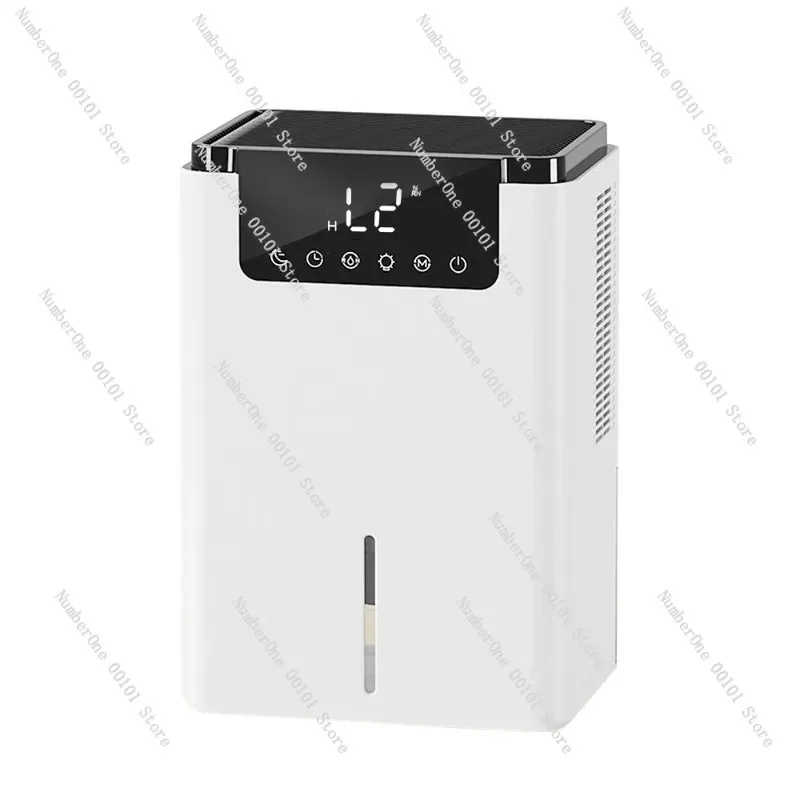 Bedroom home dehumidifier, indoor basement closet, bathroom portable air dryer and purifier, quiet dehumidifier