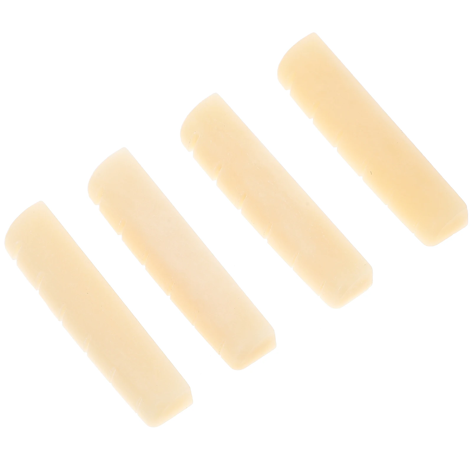 

4pcs Folk 43mm Pillow Nut Cow Guitar Bridge Bridge Musical Instrument Accessories Saddle Bone Guitar Parts Accessories