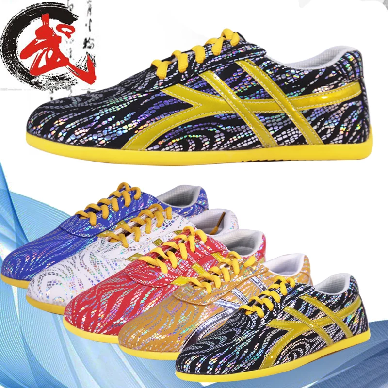 Professional Martial Arts Footwear Soft-soled Tai Chi Shoes Comfortable and Versatile Trainers Unisex Kung Fu Shoes